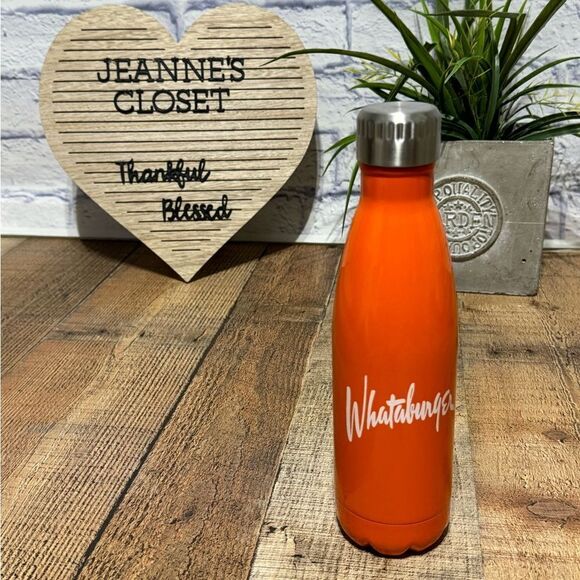 Whataburger stainless steel water bottle for all you Whataburger fans!!! - Picture 9 of 10